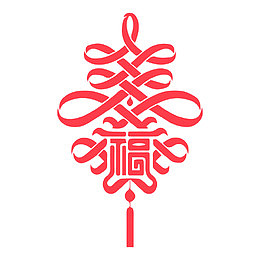 新年红色创意中国结