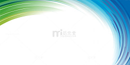 蓝色闪耀曲线