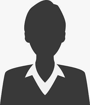 矢量白领商务人士剪影