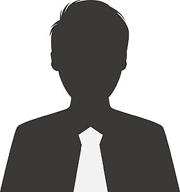 穿西装的男人剪影图