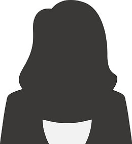 卡通商业女性剪影图
