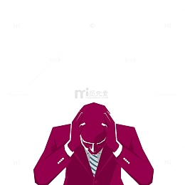 乏力疲惫不堪的人物剪影