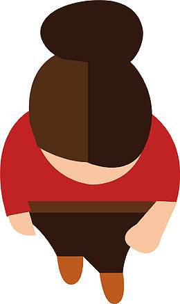 俯视人物素材-俯视人物png图片下载-觅元素