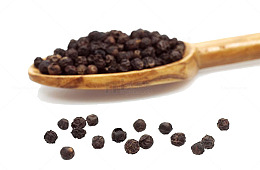 一勺黑色胡椒颗粒png
