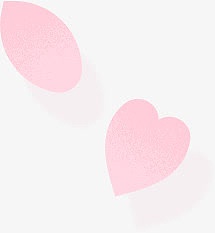 粉红色的爱心形状效果设计