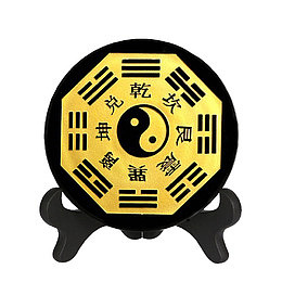 黑曜石八卦牌素材