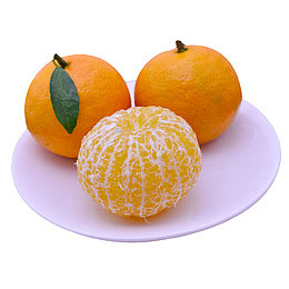 柑橘手剥橙皇帝柑实物免抠