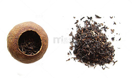 小青柑普洱茶和茶叶