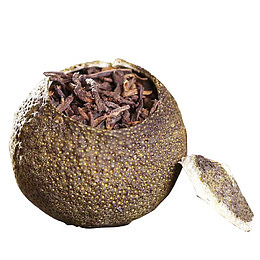 陈年小青柑普洱茶