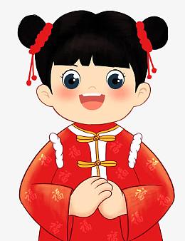 的年画图pngpng中国风胖娃娃春节年画pngpng卡通年画娃娃放鞭炮新年