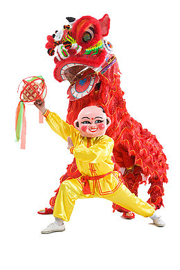 舞狮庆贺