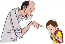 训斥孩子