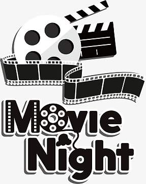 电影胶片电影之夜海报