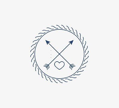 复古小清新欧式箭头