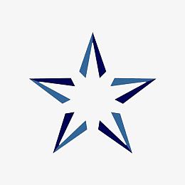 金色立体五角星pngpng花样包装糖果pngaipng星形几何标志pngpng彩色五