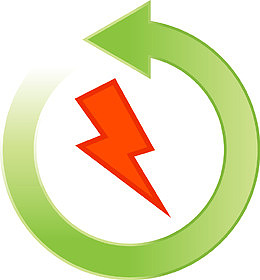 环形箭头矢量素材图
