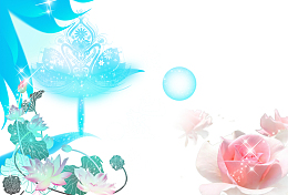花卉虚幻背景