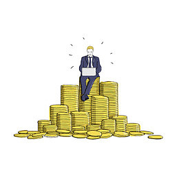 职场人士晋升发奖金
