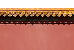 复古古风红墙故宫红墙