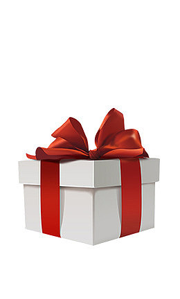 红色礼包 丝带