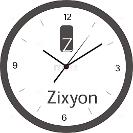 矢量企业公司办公用品石英表VI