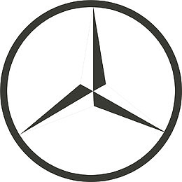 奔驰汽车矢量图标