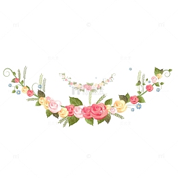 玫瑰花花环