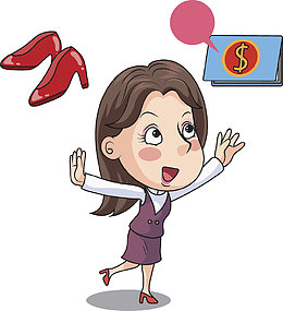 购物的女人