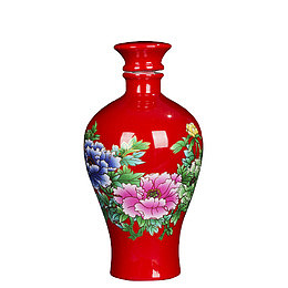 花开富贵花瓶