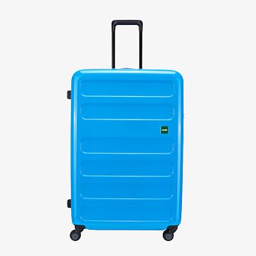 蓝色时尚密码行李箱