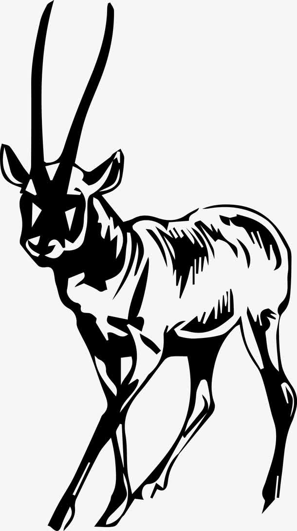 矢量卡通羊素材图