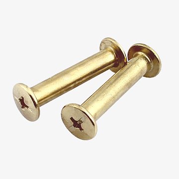 镀铜子母铆钉摄影