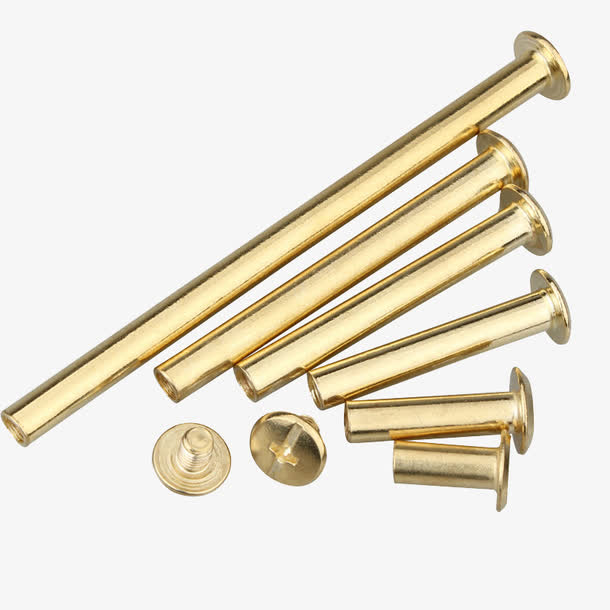 镀铜子母铆钉摄影免抠素材免费下载_觅元素51yuansu.com