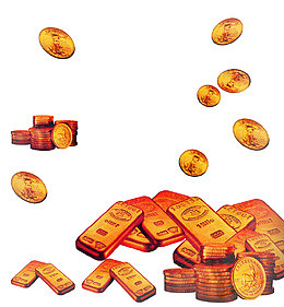 散落的金币