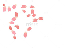 粉色樱花瓣