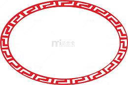 圆形边框