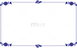 花纹边框