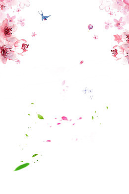 粉红色浪漫花瓣背景