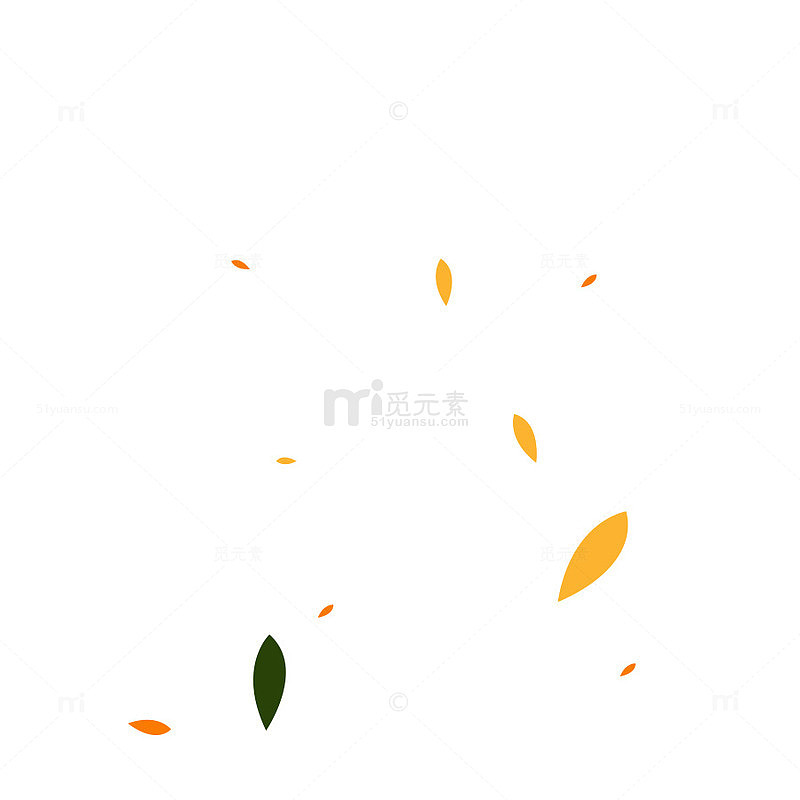 漂浮的树叶