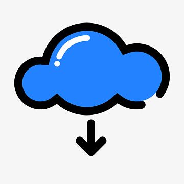 云端下载图标png可爱卡通云霄小男孩矢量图png云端数据传输png云端