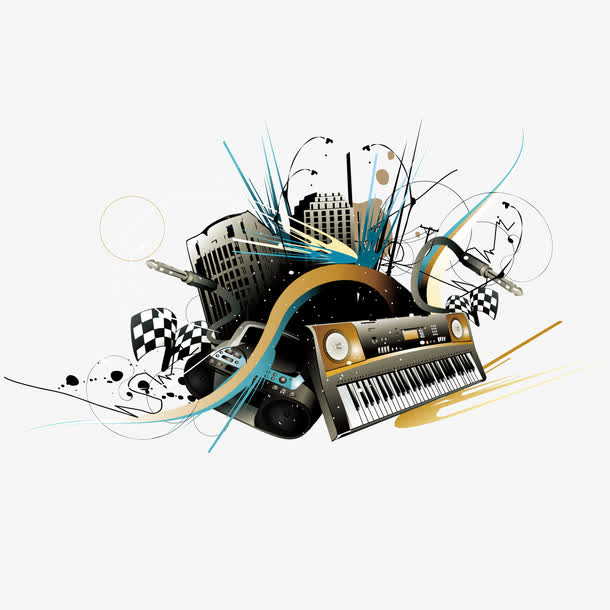 关键词 : 音乐,水墨,电子琴,矢量图[声明] 觅元素所有素材为用户免费