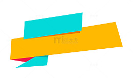 矢量蓝色标签