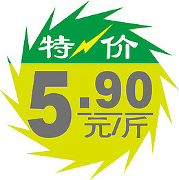 旋转的惊爆价爆炸贴