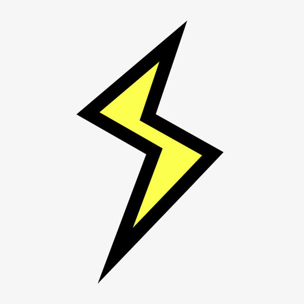 闪电图标png下载