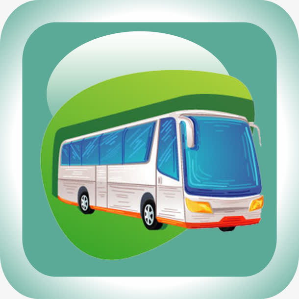 巴士图标png下载