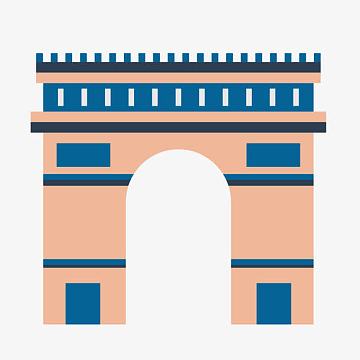 扁平化城门png下载