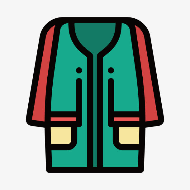 扁平化衣服png下载