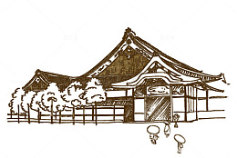 楼房简笔画东京建筑