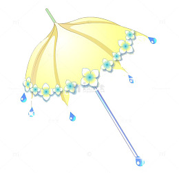 漂亮的小花伞