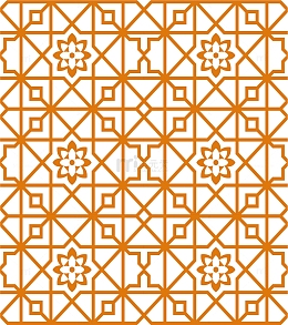 花纹古典古风窗棂